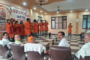 कपिलवस्तु विधानसभा में हुआ ‘नमो सेवा—अनकही कहानियां’ का नाट्य मंचन