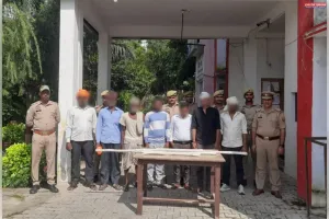 शिवरतनगंज पुलिस द्वारा 07 वांछित अभियुक्त गिरफ्तार