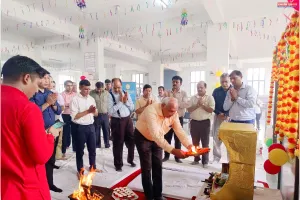 एसएमएस लखनऊ में श्रद्धा एवं उत्साह के साथ विश्वकर्मा पूजा सम्पन्न