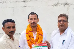 प्रवीण कुमार पाण्डेय बने भारतीय जन समाज पार्टी के जिलाध्यक्ष