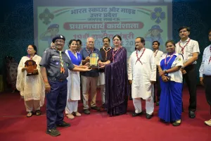भारत स्काउट्स एवं गाइड्स, उत्तर प्रदेश द्वारा प्रधानाचार्य कार्यशाला एवं सम्मान समारोह का भव्य आयोजन।