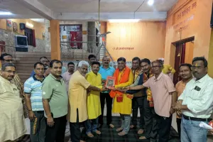 रिहंदेश्वर धाम में धूमधाम से मनाई गई रक्षा पंचमी
