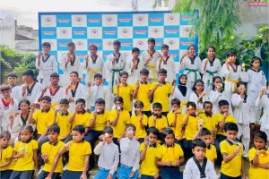 स्वामी विवेकानंद कॉन्वेंट स्कूल में जिला स्तरीय ताइक्वांडो चैंपियनशिप का हुआ आयोजन