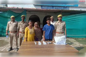 गोवध निवारण के अभियोग में 03 वांछित अभियुक्त थाना हण्डिया पुलिस टीम द्वारा गिरफ्तार