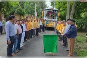 बस्ती के 60 किसान और 20 कर्मचारी पांच दिवसीय प्रशिक्षण के लिए जबलपुर रवाना