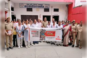पुलिस की पाठशाला’ में छात्र-छात्राओं को साइबर अपराध से बचाव की दी जानकारी