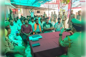 तीन गांवों में चौपाल, ग्रामीणों से पुलिस ने मांगा सीधा सहयोग