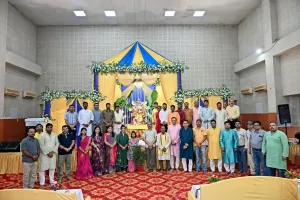 रिहंदनगर में गणेश पूजा का भव्य आयोजन, तीन दिन चलेगा उत्सव