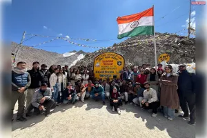 डीयू के शहीद भगत सिंह सांध्य महाविद्यालय के भूगोल विभाग के विद्यार्थियों ने क्षेत्रीय अध्ययन एवं सर्वेक्षण के लिए सात हिमालयी दर्रों को किया पार