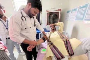 प्रधानमंत्री नरेंद्र मोदी के जन्मदिवस पर रक्तदान शिविर का आयोजन