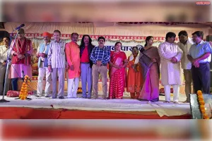 सांस्कृतिक संध्या में गाए गए  गणपति बप्पा और माई के भजन