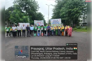 रेलगाव कॉलोनी सूबेदारगंज में 'जन भागीदारी जागरूकता अभियान