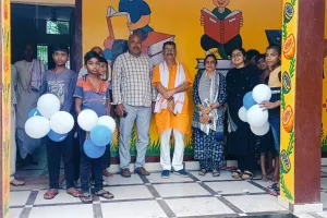 विकास खण्ड के आठ ग्राम पंचायत में बने डिजिटल लाइब्रेरी का किया गया उद्घाटन।