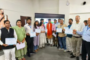 सोनभद्र के डीपीओ ने IIT-BHU में लौवा नदी पुनरोद्धार कार्ययोजना का किया प्रस्तुतीकरण