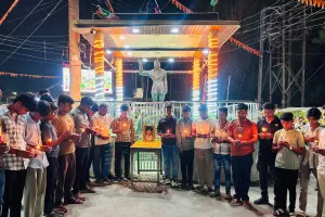 ओबरा में भगत सिंह की जयंती पर युवाओं ने दी श्रद्धांजलि