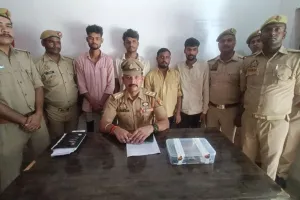 खेतों से पंपिंग सेट चोरी करने वाले गिरोह का खुलासा, सरगना समेत पांच गिरफ्तार