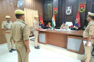 बस्ती पुलिस लाइन का त्रैमासिक निरीक्षण, साफ-सफाई व अभिलेखों के रख-रखाव के दिए निर्देश