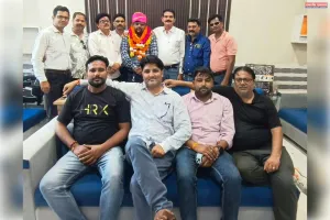 धूमधाम से मनाया प्रेस क्लब सहसचिव विवेक शर्मा का जन्मदिवस