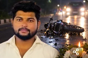 गोरखपुर ग़ोला के मदरिया चौराहे के पास सड़क हादसे में पूर्व जिला पंचायत सदस्य के पुत्र की मौत