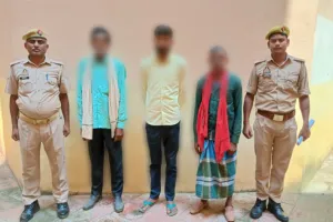 कोन पुलिस ने 03 नफर वारण्टियों को किया गिरफ्तार, भेजा न्यायालय