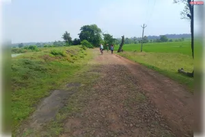 लागडुम हाट से चिरुडीह पहाड़ टोला तक सड़क जर्जर