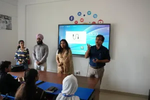 भाषा विश्वविद्यालय में प्रॉम्प्ट लैब का आयोजन, विद्यार्थियों ने सीखी कृत्रिम बुद्धिमत्ता की तकनीक