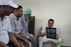 मुख्यमंत्री ने जगजीत सिंह जग्गा से मिलकर पूछी कुशलक्षेम