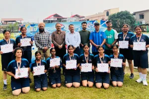 राज्य स्तरीय बेसबॉल प्रतियोगिता में SRM की अंडर-19 गर्ल्स टीम ने जीता कांस्य पदक