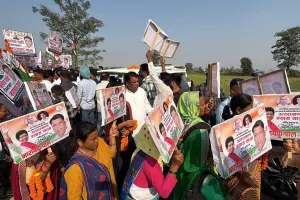 सितारगंज पहुंची कांग्रेस की न्याय यात्रा, जगह-जगह हुआ स्वागत