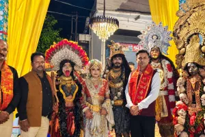 सितारगंज में धूमधाम से निकली महर्षि वाल्मीकि जी की भव्य शोभायात्रा