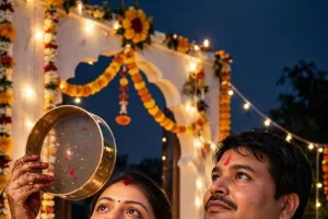सितारगंज में धूमधाम से मनाया गया करवा चौथ का पर्व