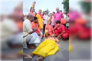 उसका बाजार के रामलीला में  बाली वध एवं सुग्रीव मित्रता का हुआ सजीव मंचन