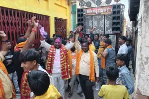 मां दुर्गा की प्रतिमाओं का हुआ विसर्जन