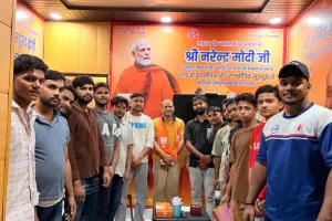 पडरौना नगर के युवाओं से विनय जायसवाल ने की आत्मीय संवाद, समस्याओं और सुझावों पर हुई चर्चा