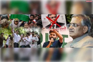 चुनाव आयोग के खिलाफ दिल्ली-मुंबई में प्रदर्शन
