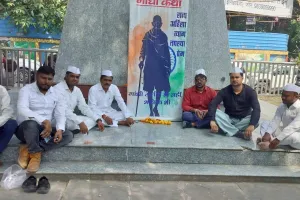 गांधी जयंती पर कांग्रेस सेवादल ने किया ध्वजारोहण और गांधी कथा का आयोजन