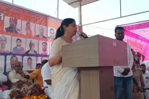 भाजपा सरकार में लोकतंत्र का घोटा जा रहा गला- विधायक पल्लवी पटेल