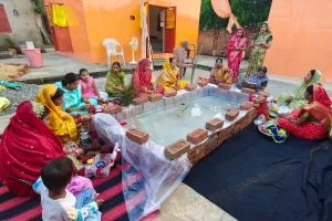संतान की दीर्घायु को माताओं ने रखा जितिया व्रत
