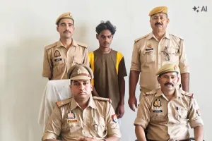 गौर पुलिस ने महुआ डाबर गेट के पास से दबोचा, पॉक्सो व एससी-एसटी एक्ट समेत गंभीर धाराओं में दर्ज है मुकदमा