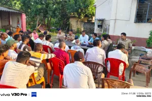 दुर्गापूजा को लेकर शांति समिति की बैठक, शांति-सौहार्द बनाए रखने पर जोर