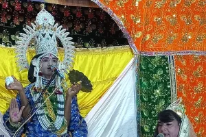 अवंतिका रामलीला में हुआ राम जन्म का मंचन