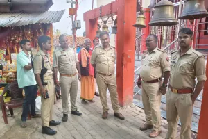 गड़बड़ा धाम में नवरात्र मेले की तैयारियां पूरी, सुरक्षा के पुख्ता इंतजाम