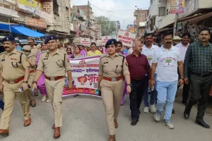 शारदीय नवरात्रि के दौरान मिशन शक्ति अभियान फेज-6.0 का शुभारंभ, पुलिस अधीक्षक  ने  हरी झंडी दिखाकर किया रवाना