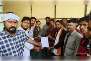भगवान परशुराम के नाम पर बने चौक और भव्य स्वागत द्वार, ब्राह्मण महासभा ने एसडीएम व विधायक को सौंपा ज्ञापन