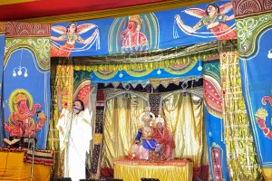 मानस रामलीला में मुनि आगमन, ताड़का वध और अहिल्या उद्धार का मंचन