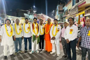 धूमधाम से निकला करण घोड़ा जुलूस, जय श्रीराम के नारों से गूंजा शहर