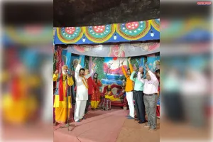 चीनी मिल में हुआ राम जन्म व बाल लीलाओं का मंचन