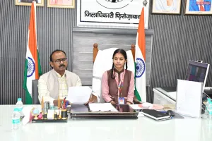 मिशन शक्ति के तहत पीएम श्री कंपोजिट विद्यालय डबरई की छात्रा नीति दुबे बनीं एक दिन की जिलाधिकारी