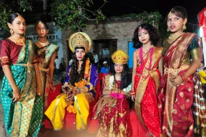 राम जन्म पर गूंजे जयकारे तो राम विवाह ने बांधा समां 