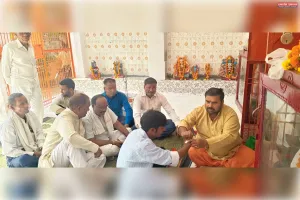 महर्षि वाल्मीकि जयंती पर आश्रम मंदिर में हुआ हवन-पूजन